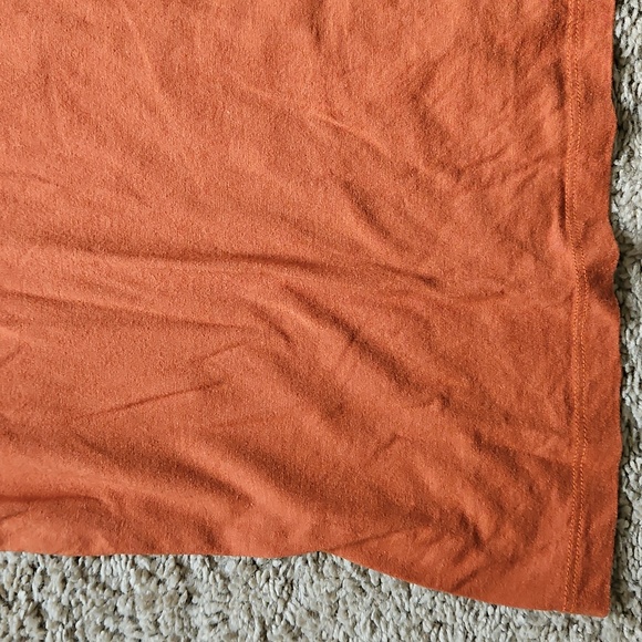 A New Day Orange Relaxed Short Sleeve Tee, Size XL - Picture 4 of 5